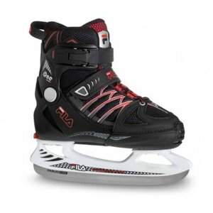 Детские раздвижные коньки Fila X-one Ice - 21/22 Black/Red р. 29-32