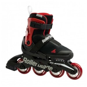 Детские ролики Rollerblade Microblade Free - 2022 Black/Red р. 28-32