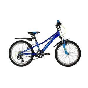 Детский велосипед Novatrack Valiant 20"2022) 20 Синий (120-135 см)