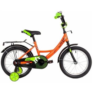 Детский велосипед Novatrack Vector 16"2022) 16 Оранжевый