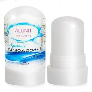 Дезодорант алунит, кристалл стик от запаха и пота 60 гр, женский, мужской, для подростков, минеральный, солевой