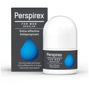 Дезодорант-антиперспирант Perspirex for Men Regular для мужчин Regular, 20 мл.