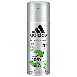 Дезодорант-антиперспирант спрей "Adidas 6in1" для мужчин (150 мл)