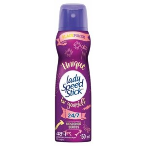 Дезодорант-антиперспирант спрей Lady Speed Stick Unique Be yourself, 150 мл, 3 шт