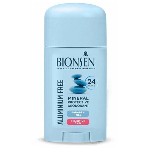 Дезодорант Bionsen Минеральная защита для чувствительной кожи (Alu-Free Mineral Protective Deodorant - Sensitive Skin) стик)