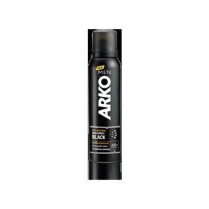 Дезодорант для тела - спрей для мужчин Arko Men Black антибактериальный, 150 мл - Evyap Россия
