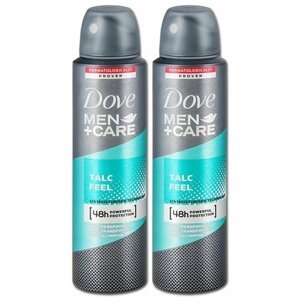 Дезодорант мужской Dove Men Care "Talc feel", 150 мл, 2 шт.