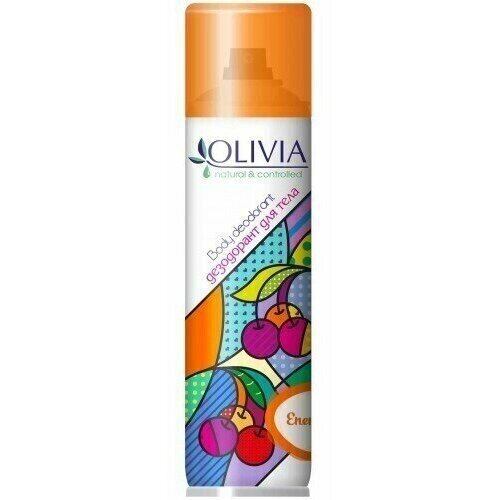 Дезодорант-спрей для тела женский Olivia Energy, 150 мл, 9 шт