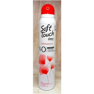 Дезодорант спрей Soft Touch by ARKO женский ROMANCE, 48 часов свежести, 200 мл