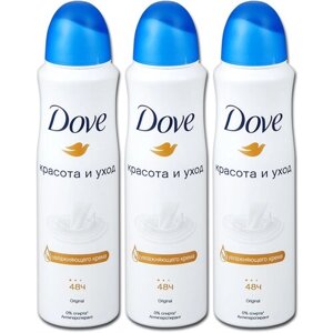Дезодорант женский Dove "Original", 150 мл, 3 шт.