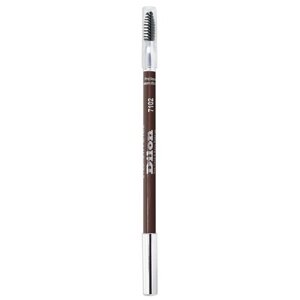 Dilon карандаш для бровей Eyebrow Pencil тон 7102 Коричневый