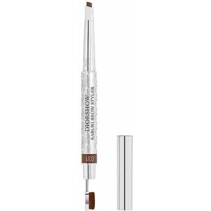 DIOR Водостойкий кремовый карандаш для бровей с кистью кабуки Diorshow Kabuki Brow Styler (031 Light Brown)