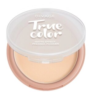 DIVAGE Пудра компактная True color 1 шт. 02 ivory 9 г