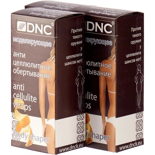 DNC обертывание антицеллюлитное моделирующее 140 г 3 шт.