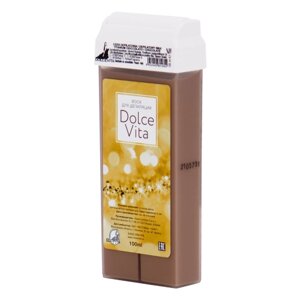 Dolce Vita воск в картридже Шоколадный (с диоксидом титана) 100 мл 135 г коричневый