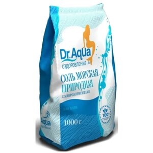 Dr. Aqua Соль для ванн Морская, 1 кг, 13 мл