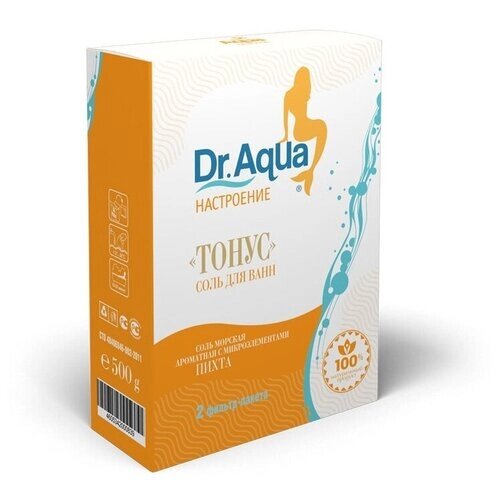 Dr. Aqua Соль для ванн Тонус пихта, 500 г, 16 мл