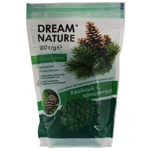 Dream Nature Соль для ванн Хвойный концентрат, 900 г