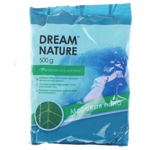 Dream Nature Соль для ванн природная Морская пена, 500 г G-B-358979003