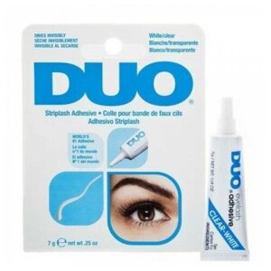 Duo Клей для ресниц прозрачный Clear Lash Adhesive, бесцветный