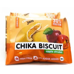 Джем Chikalab Chika Biscuit, 50 г, яблочный штрудель