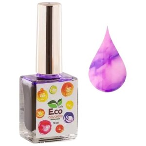 E. co nails краска для акварельного дизайна Nails Water Color, 7 мл