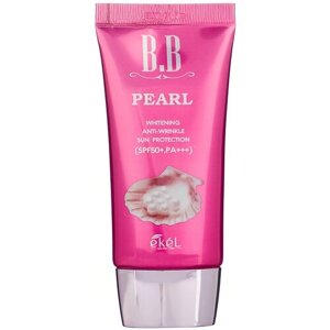 Ekel BB крем Pearl, SPF 50, 50 мл/52 г, оттенок: бежевый, 1 шт.