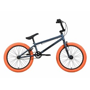Экстремальный велосипед Stark Madness BMX 1 (2022) 20 Сине-черно-зеленый (147-165 см)
