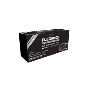 Элеганс / Elegance - Воск для депиляции лица Ultra Hard черный 290 г