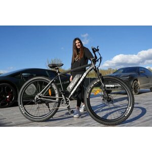 Электровелосипед Richiesto 29"7s Алюминиевая рама 21" Мотор 36V*250W Взрослый Спортивный, черный