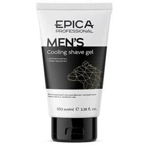 EPICA professional men's охлаждающий гель для бритья, 100 мл