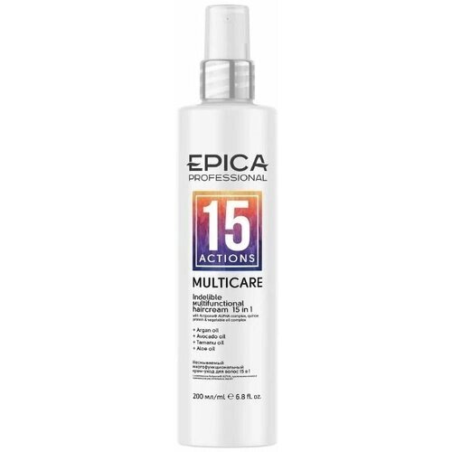 Epica Professional Несмываемый крем-уход для волос Multi Care 15 в 1, 200 мл
