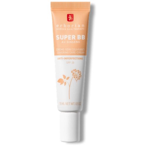 Erborian Супер BB крем для лица Золотистый Super BB Cream SPF20 Dore 15ml