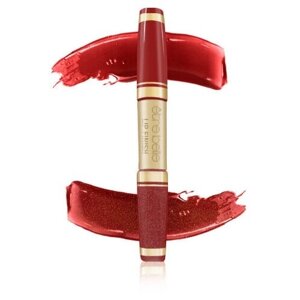 Etre Belle Блеск для губ 2 в 1 Lip Finish 2-Step Lip Gloss, цвет Burgundy + Glitter Finish