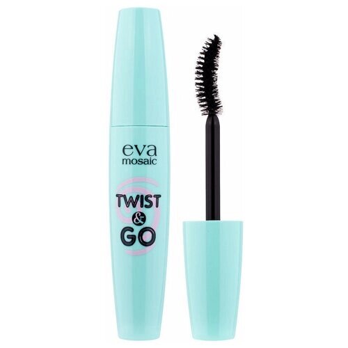 Eva Mosaic Тушь для ресниц Twist and Go Mascara, черный