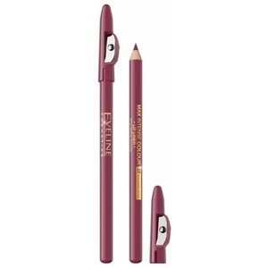 Eveline Cosmetics Контурный карандаш для губ Max Intense Colour, 27 Bahama Rose