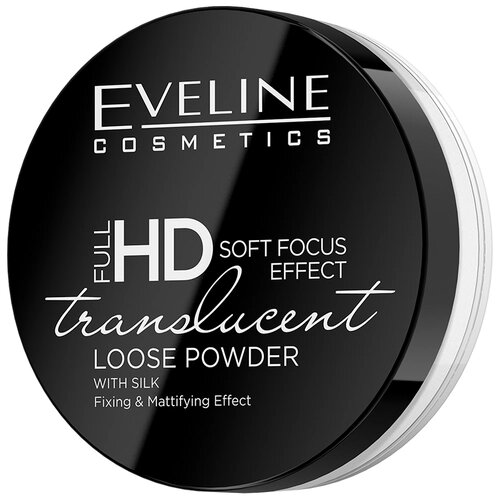 Eveline Cosmetics Пудра рассыпчатая с шелком Full HD Soft Focus Translucent Loose Powder универсальный 6 г