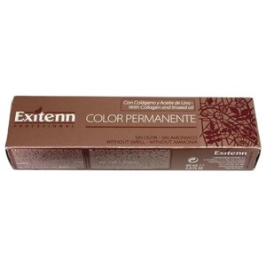 Exitenn Color Permanente Крем-краска для волос, 7.1 Rubio Medio Ceniza, 60 мл