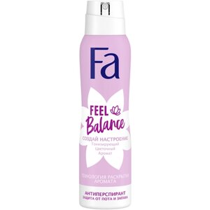 Fa Антиперспирант Feel Balance, спрей, 150 мл, 150 г, 1 шт.