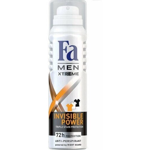 Fa Men Xtreme Invisible Power Антиперспирант спрей мужской, 150 мл, 3 шт