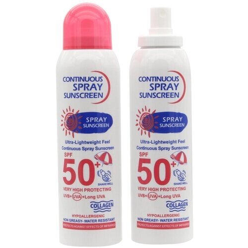 FARRES Солнцезащитный спрей Continous Spray Sunscreen SPF 50 230 мл