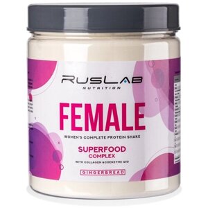 FEMALE-протеин для похудения, белковый коктейль для девушек (700 гр), вкус имбирный пряник