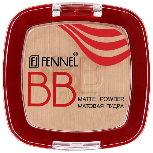 Fennel пудра компактная матовая ВВ Powder Mattifying light 8 г