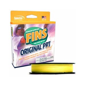 Fins, Шнур Original PRT, 135м, 40lb, 0.30мм, yellow