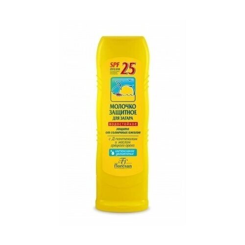 Floresan Молочко защитное для загара SPF 25 SPF 25, 125 мл