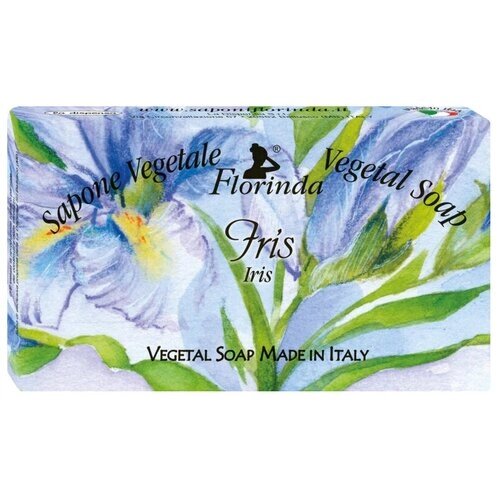 Florinda Мыло кусковое Цветочные ноты Iris, 100 г