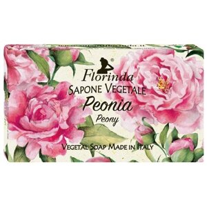 Florinda Мыло кусковое Цветы и цветы Peonia, 200 г