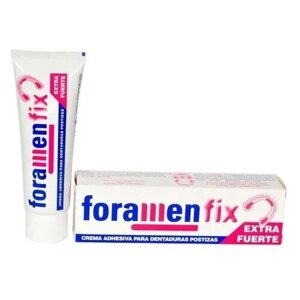 FORAMEN FIX Фиксирующий крем для супер фиксации съемных зубных протезов, 40 г
