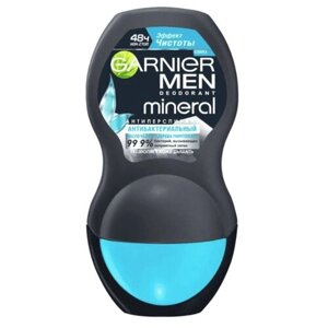 Garnier Дезодорант-антиперспирант мужской Эффект чистоты Men Mineral антибактериальный 48 ч, 50 мл G-KD-393652008