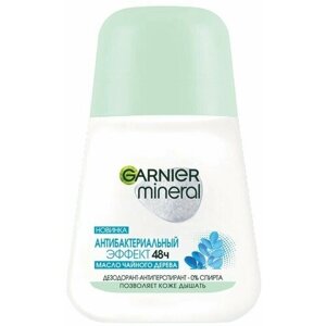 Garnier Дезодорант-антиперспирант роликовый Mineral Антибактериальный эффект, 50 мл